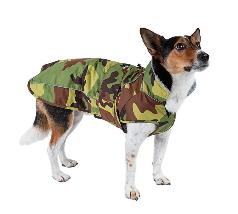 Dryrobe Dog Coat Camo/Grey-3